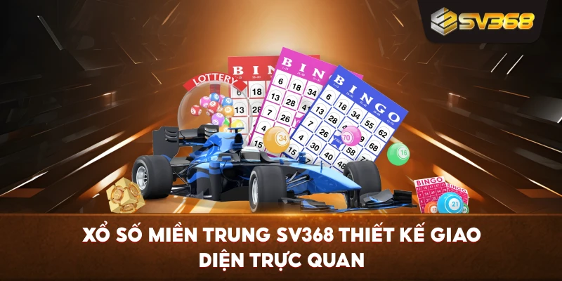 Xổ Số Miền Trung SV368 thiết kế giao diện trực quan